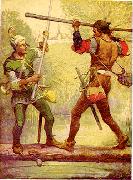 Louis Rhead, Robin Hood and Little John